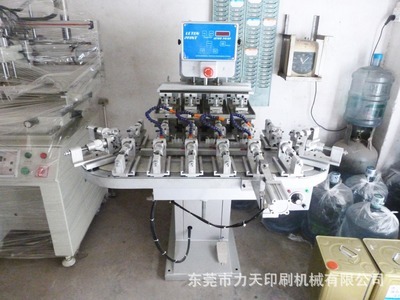 P4C印高爾夫球旋轉移印機 專業(yè)制造商力天機械全方位介紹